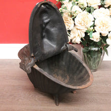 Load image into Gallery viewer, x SOLD Antique French Coal Scuttle ideal as Magazine holder, Kindling storage, Firewood B10493