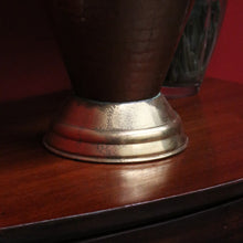 Load image into Gallery viewer, x SOLD Antique Copper and Brass Twin Handle Urn, Umbrella Walking Stick Holder Doorstop. B10132