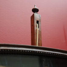 Load image into Gallery viewer, Antique William IV English Rosewood Pole Screen, Tapestry Insert Frame to Top. B11273