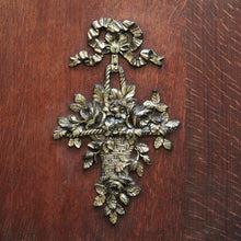 Load image into Gallery viewer, x SOLD Antique French Oak Dressing Table, Mirror Back Hall Cabinet Cupboard, Marble Top. B10522