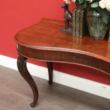 Load image into Gallery viewer, x SOLD Antique Sofa Table Hall Table Australian Cedar Side Table or Office Desk Console. B9762
