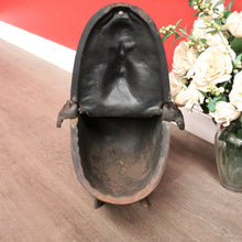 Load image into Gallery viewer, x SOLD Antique French Coal Scuttle ideal as Magazine holder, Kindling storage, Firewood B10493