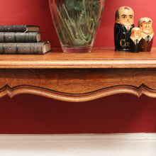 Load image into Gallery viewer, x SOLD Vintage French Oak Coffee Table, Lamp Side Table with Carved Legs, Scroll Feet B10237