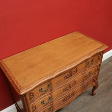 Load image into Gallery viewer, x SOLD Vintage French Chest of Drawers. French 3 Drawer Hall Cabinet Lamp Cupboard B10472