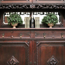 Load image into Gallery viewer, x SOLD Antique French Oak Sideboard 2 Height Cabinet Cupboard, One of 2 available. B10213a