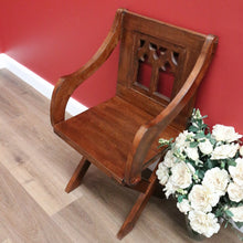 Load image into Gallery viewer, x SOLD Antique French Church Chair, Ecclesiastic Chair. Hall Chair Desk Chair Armchair B10670