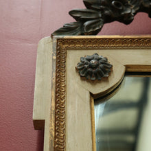 Load image into Gallery viewer, Vintage Palladio Italy Wall Hanging Italian Mirror, Neoclassical torch and swags B10698