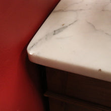 Load image into Gallery viewer, x SOLD Antique Bedside Cabinet, French Oak and Marble Lamp Table, Bedside Table B10908