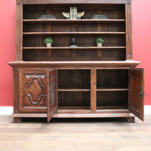 Load image into Gallery viewer, x SOLD Antique French Oak Country Farmhouse Kitchen Dresser Kitchen Cabinet Sideboard B11169