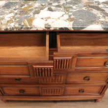 Load image into Gallery viewer, x SOLD Antique French Chest of Drawers Mirror Back Dressing Table, Antique Hall Cabinet B10822