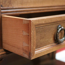 Load image into Gallery viewer, x SOLD Antique French China Cabinet, Glass and Walnut Antique French Display Cupboard B11141