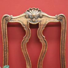 Load image into Gallery viewer, x SOLD Pair of Antique French Hall Chairs, Leather, Oak and Brass Stud Office Chairs B10429