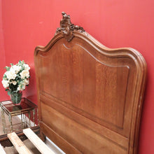 Load image into Gallery viewer, x SOLD Double Bed, Antique French Walnut Double Bed Frame and Slats, Head, Foot, Sides B10874