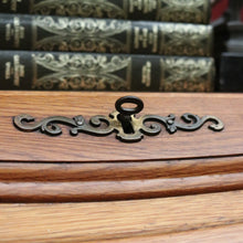 Load image into Gallery viewer, x SOLD Antique French Chest of Drawers Desk, 3 Drawer Writing Bureau Office Desk Chest B10712