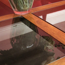 Load image into Gallery viewer, x SOLD Australian Van Treight NSW, Oak and Glass Coffee Table of Square Form. B9863