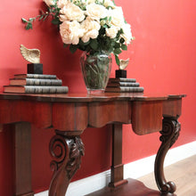 Load image into Gallery viewer, x SOLD Antique Australian Cedar Hall Table, Console Table, Single Drawer Sofa Table B10800