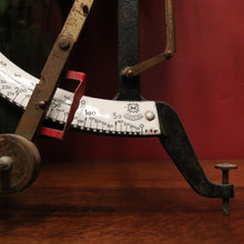 Load image into Gallery viewer, x SOLD Antique/Vintage German Post Office Scales, Brass, Cast Iron Home Decor Scales B10189