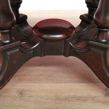 Load image into Gallery viewer, x SOLD Antique Australian Cedar Oval Table, Dining Table, Glass Top Kitchen, Hall Table B11099