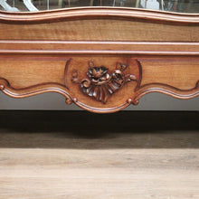 Load image into Gallery viewer, x SOLD Antique French Walnut and Glass 3 Door Bookcase China Display Case Cabinet B10702