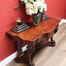 Load image into Gallery viewer, x SOLD Antique Australian Cedar Hall Table, Console Table, Single Drawer Sofa Table B10800