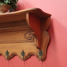 Load image into Gallery viewer, x SOLD Vintage French Coat Rack, 5 Hook Coat, Scarf, Umbrella, Jacket or Hat Rack B11196