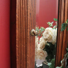 Load image into Gallery viewer, x SOLD Antique French Oak Dressing Table, Mirror Back Hall Cabinet Cupboard, Marble Top. B10522