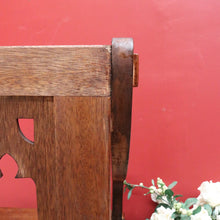 Load image into Gallery viewer, x SOLD Antique French Church Chair, Ecclesiastic Chair. Hall Chair Desk Chair Armchair B10670