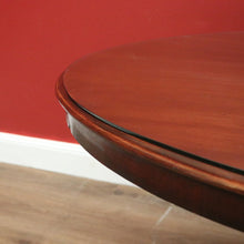 Load image into Gallery viewer, x SOLD Antique Australian Cedar Oval Table, Dining Table, Glass Top Kitchen, Hall Table B11099