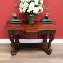 Load image into Gallery viewer, x SOLD Antique Australian Cedar Hall Table, Console Table, Single Drawer Sofa Table B10800