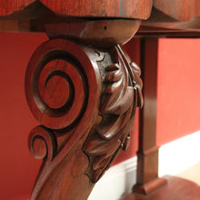 Load image into Gallery viewer, x SOLD Antique Australian Cedar Hall Table, Console Table, Single Drawer Sofa Table B10800