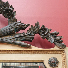 Load image into Gallery viewer, Vintage Palladio Italy Wall Hanging Italian Mirror, Neoclassical torch and swags B10698