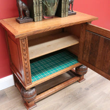 Load image into Gallery viewer, x SOLD Antique Dutch Hall Cabinet Sideboard, TV Unit.  Hall Cabinet Stationery Cupboard B10540
