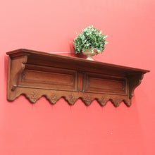Load image into Gallery viewer, x SOLD Antique French Coat Rack, Oak and Brass Umbrella Holder, Scarf and Hat Rack B10780