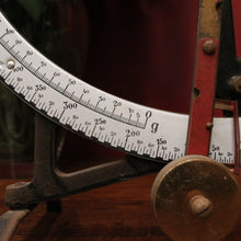 Load image into Gallery viewer, x SOLD Antique/Vintage German Post Office Scales, Brass, Cast Iron Home Decor Scales B10170