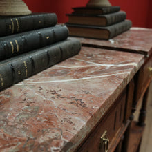Load image into Gallery viewer, x SOLD Pair of Antique French Bedside Cabinets, Lamp Tables with Tier Storage B10573
