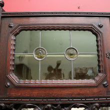 Load image into Gallery viewer, x SOLD Antique French Oak Sideboard 2 Height Cabinet Cupboard, One of 2 available. B10213a