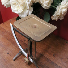 Load image into Gallery viewer, x SOLD Antique/Vintage German Post Office Scales, Brass, Cast Iron Home Decor Scales B10170
