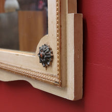 Load image into Gallery viewer, Vintage Palladio Italy Wall Hanging Italian Mirror, Neoclassical torch and swags B10698