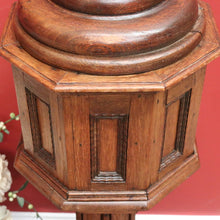 Load image into Gallery viewer, x SOLD Antique French Oak Baptismal Font. Antique French Church Gothic Baptism Font. B11030