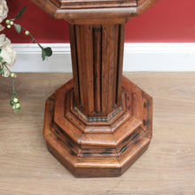 Load image into Gallery viewer, x SOLD Antique French Oak Baptismal Font. Antique French Church Gothic Baptism Font. B11030