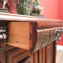Load image into Gallery viewer, x SOLD Antique French Farmhouse Oak Sideboard, Hall Cabinet, Two Drawer Drinks Cabinet B11114