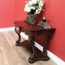 Load image into Gallery viewer, x SOLD Antique Australian Cedar Hall Table, Console Table, Single Drawer Sofa Table B10800