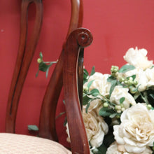Load image into Gallery viewer, x SOLD Vintage French Armchair, French Mahogany 1950 Hall Chair Bedroom Chair Armchair B11057