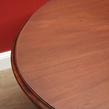 Load image into Gallery viewer, x SOLD Antique Australian Cedar Oval Table, Dining Table, Glass Top Kitchen, Hall Table B11099