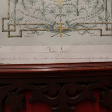 Load image into Gallery viewer, x SOLD Antique French Oak Frame with Certificate of Communion. Tapestry or Mirror Frame. B11258