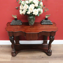 Load image into Gallery viewer, x SOLD Antique Australian Cedar Hall Table, Console Table, Single Drawer Sofa Table B10800