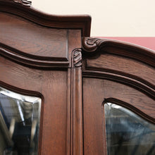 Load image into Gallery viewer, x SOLD Antique French Armoire, French Oak and Mirror Three Door Breakfront Wardrobe B11115