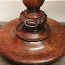 Load image into Gallery viewer, x SOLD Antique English Pole Screen, Tapestry Pole Screen Needle Work Stand in Rosewood. B10354