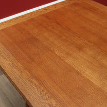 Load image into Gallery viewer, x SOLD Antique French Refectory Table, Twin Pedestal Kitchen or Dining Table, Oak Table B11135