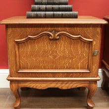 Load image into Gallery viewer, x SOLD Pair of Vintage French Bedside Tables, or Lamp Tables, Side Tables, or Cupboards B10930